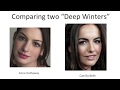 Comparing Two "Deep Winters" (Artistic License Color System)