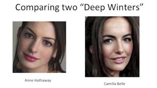 Comparing Two "Deep Winters" (Artistic License Color System)
