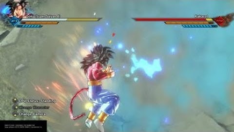 SSJ4 Goku Ki Blast Sweep Tech | Dragon Ball Xenoverse 2 | @fcha7400 I Challenge You To Do This