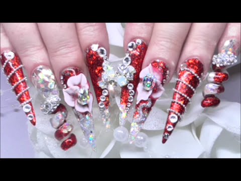 L Sculpted Christmas Wish Spiral Nails Navidad Uñas Absolute L Sculpted Christmas Wish Spiral Nails Navidad Uñas Absolute You