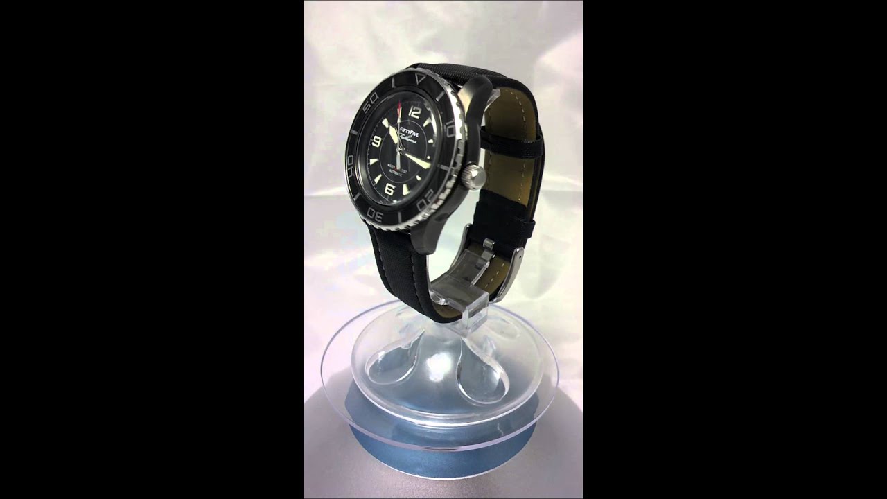 Seiko Fifty Five Fathoms (FFF) two tone black silv