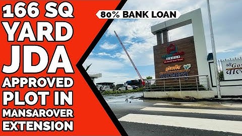 166(25x60) Sq Yard JDA Approved West Facing Plot In Mansarovar Extension Jaipur