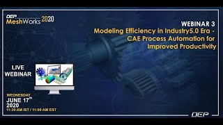 MeshWorks2020 Modeling efficiency through CAE Process Automation