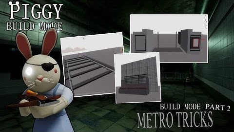 🚊Metro Tricks you can use for your builds! ( Piggy Build Mode).                     #piggybuildmode