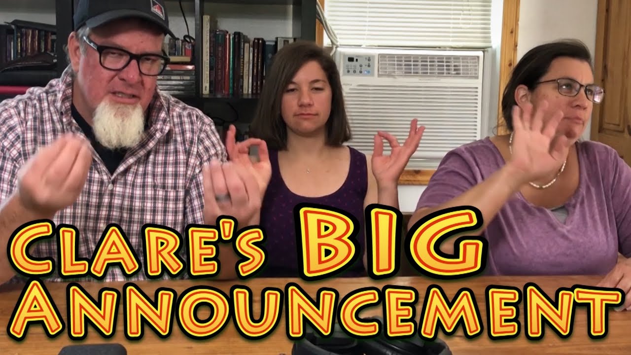 Clare's Big Announcement | A Big Family Homestead VLOG - YouTube