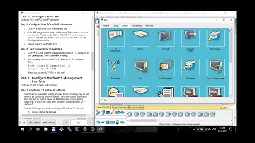 Cisco CCNA 1 Chapter 2.3.2.5 solution with voice commentary
