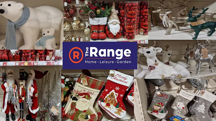 THE RANGE CHRISTMAS HOME DECORATIONS SHOPPING HAUL 2022 / SHOP WITH ME #ukfashion #christmas2022