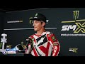Anaheim 2 Supercross Media Interviews: Mosiman, DiFrancesco, Tomac, Lawrence, Sexton and more.