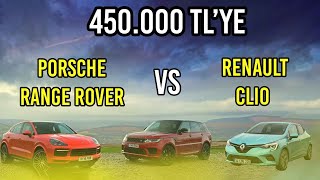 Porsche Cayenne, Range Rover mı ? Yoksa Renault Clio mu? Uygun Fiyata Lüks Araba Almak...