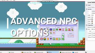 HOW TO MAKE LEVELS IN SMBX 1.4.5 #2 Water and NPC Settings