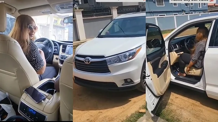 SEE HOW LAIDE BAKARE ENJOYING LIFE WITH HER NEW HOUSE AND CARS IN THE STREETS OF LAGOS