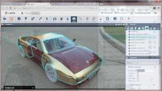 Web-based rendering with Lagoa