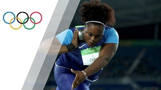 USA's Carter out-throws for Shot Put gold