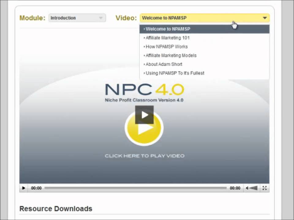 Niche Profit Classroom