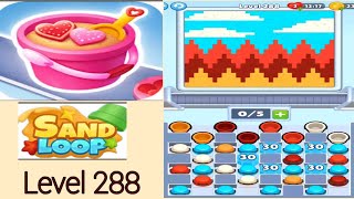 Sand loop level 288 walkthrough solution 
