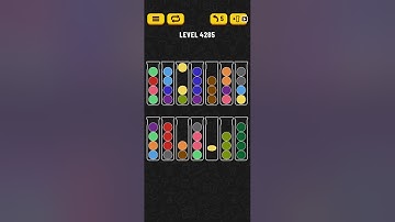 Ball Sort Puzzle Level 4285