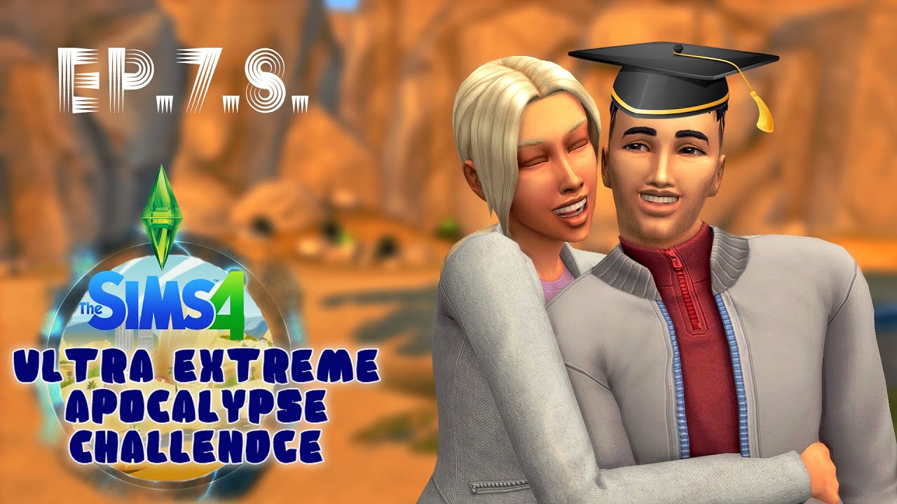 Лучшая жизнь Тристана | Ep.7.8.| Ультра экстремальный апокалипсис Sims 4