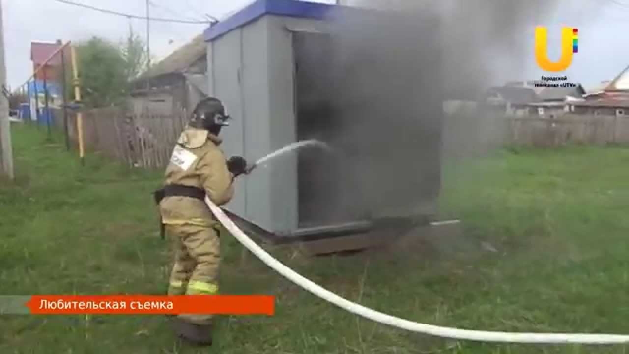 В микрорайоне Михайловка сгорели автомобиль и трансформаторная будка .