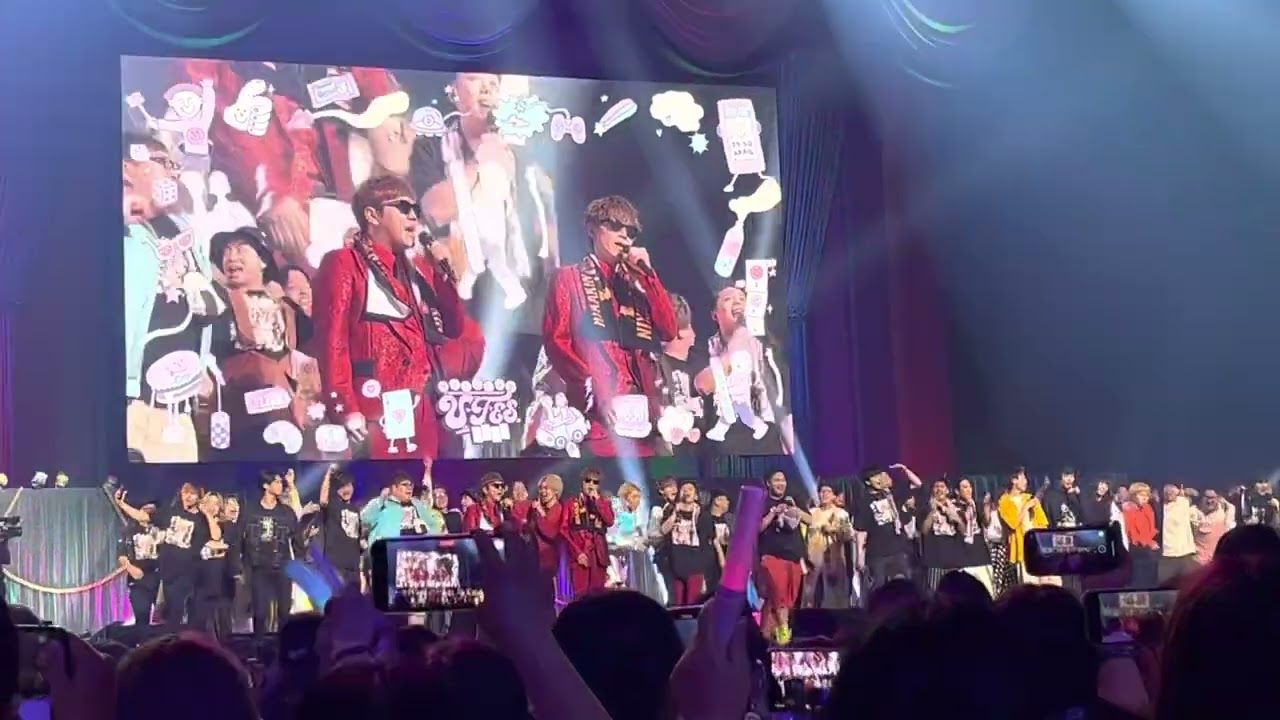 3年振り、ユーフェス2023   2日目  カーテンコールジョイナス（撮影OKシーン）