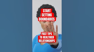 BOUNDARIES: The Secret to Healthier Relationships