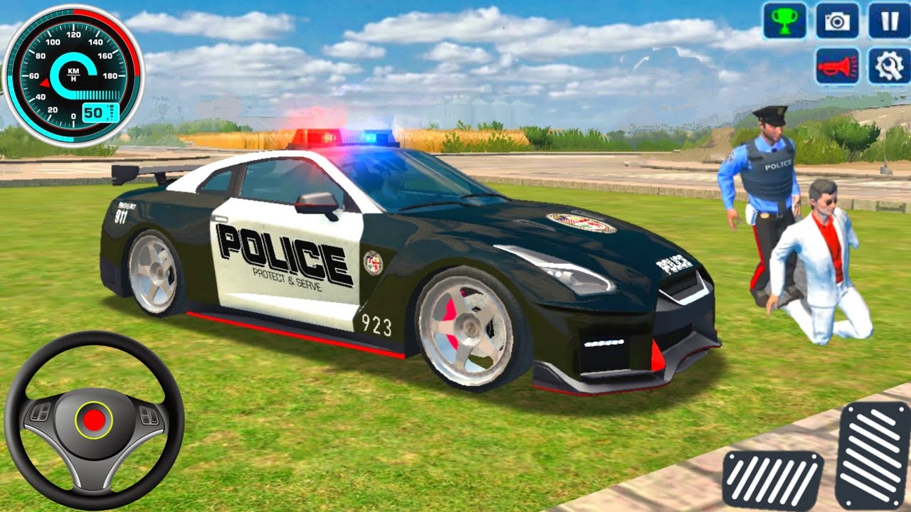 Police Car Chase Cop Simulator Gameplay Police Simulator - New Games 2025 in Android