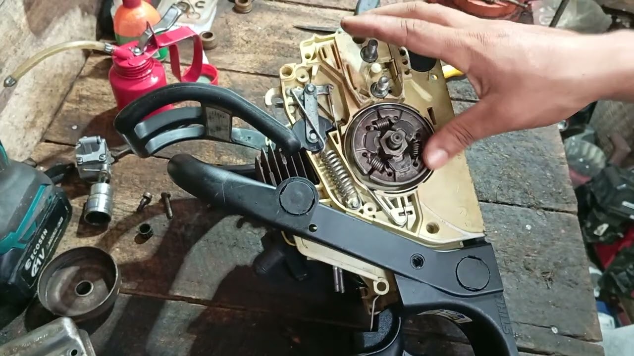 Motosserra Stihl 170 MS terceira parte