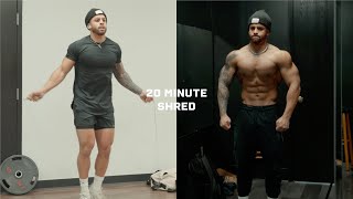 INTENSE 20 Minute Cardio Morning Routine For Staying Shredded