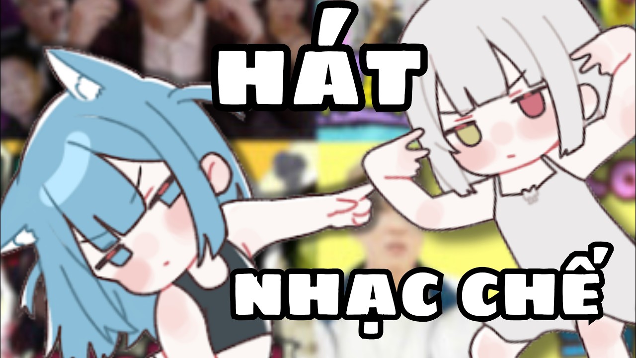 [KARAOKE NHẠC CHẾ] Hát nhạc chế cùng cô em xinh tươi như hoa nhài c....