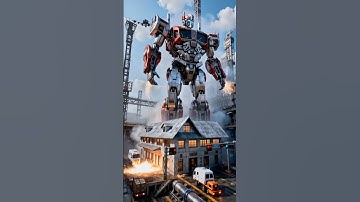 Meng Dashuai, Metroplex-0029, Transforms! #Transformers #Mecha #Sci-Fi #aigc