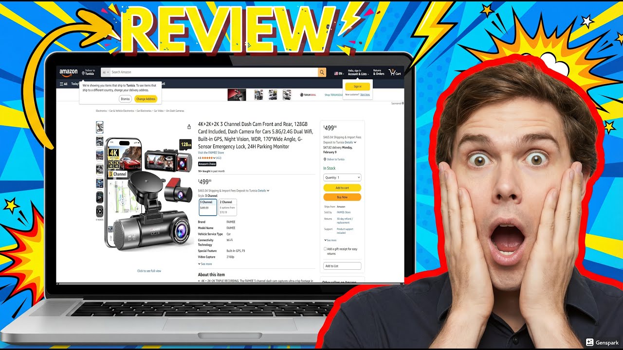 FAIMEE 3-Channel Dash Cam Review 2026 | Video Quality, Night Mode & Pros/Cons