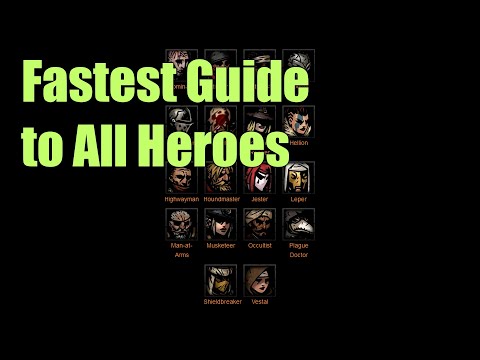 Quick Guide to All Heroes [Darkest Dungeon]