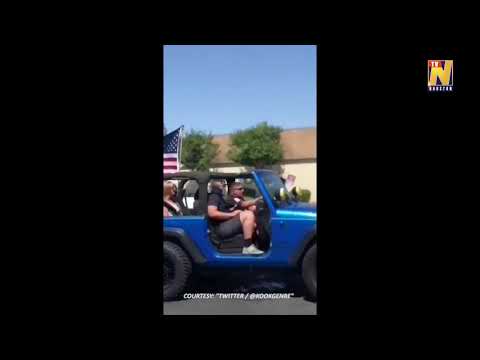 Woman run over by jeep during Black Lives Matter protest in Visalia, California