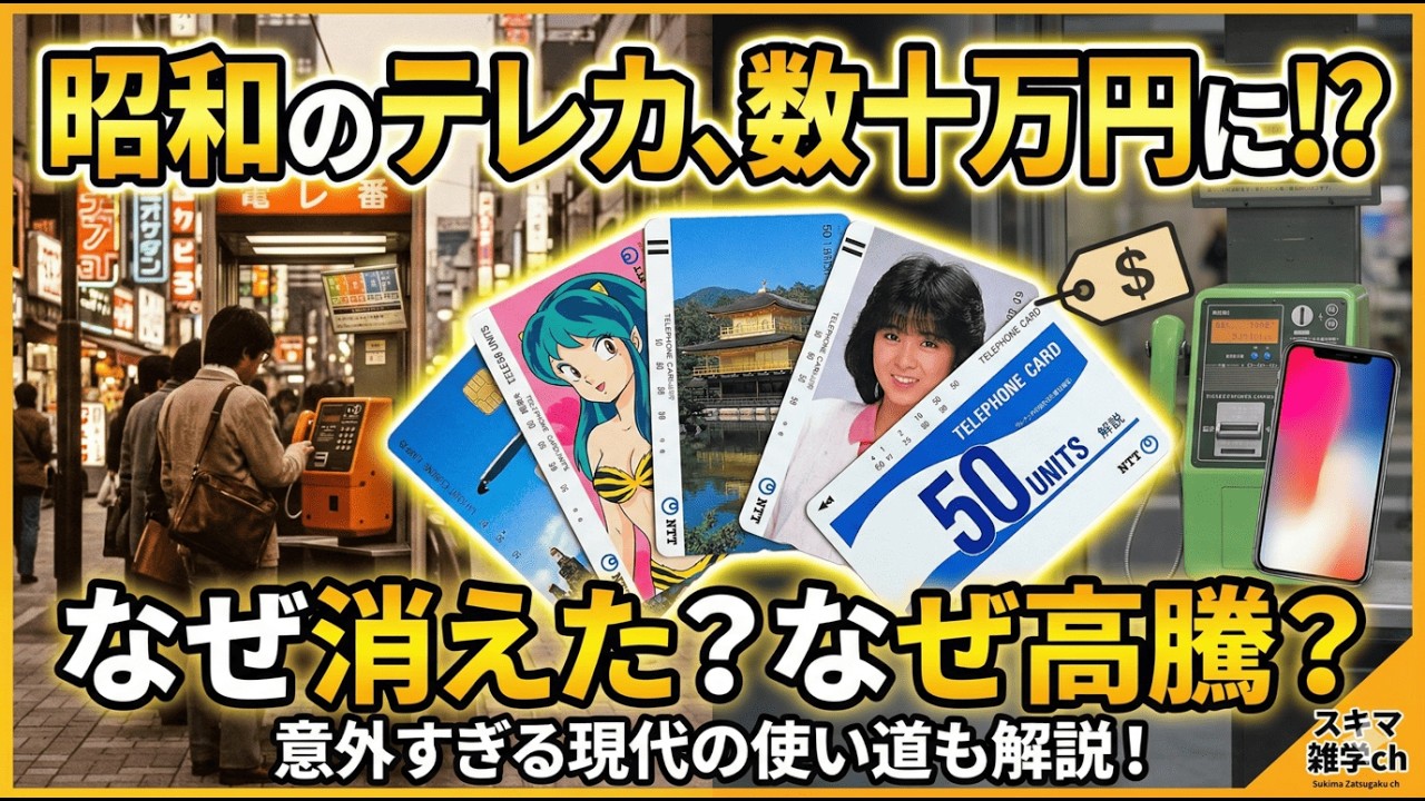 Telephone cards worth hundreds of thousands of yen!? The