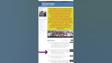 OSSC STATISTICAL ASSISTANT ADMIT CARD OUT #ossc  #statistical_assistant #admitcard