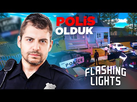 POLİS OLUP MARKET SOYGUNUNU DURDURDUK! | Flashing Lights