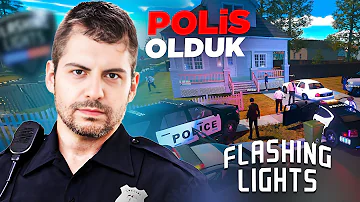 POLİS OLUP MARKET SOYGUNUNU DURDURDUK! | Flashing Lights