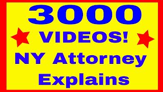 NY Medical Malpractice Lawyer Creates 3000 VIDEOS! Attorney Gerry Oginski Explains