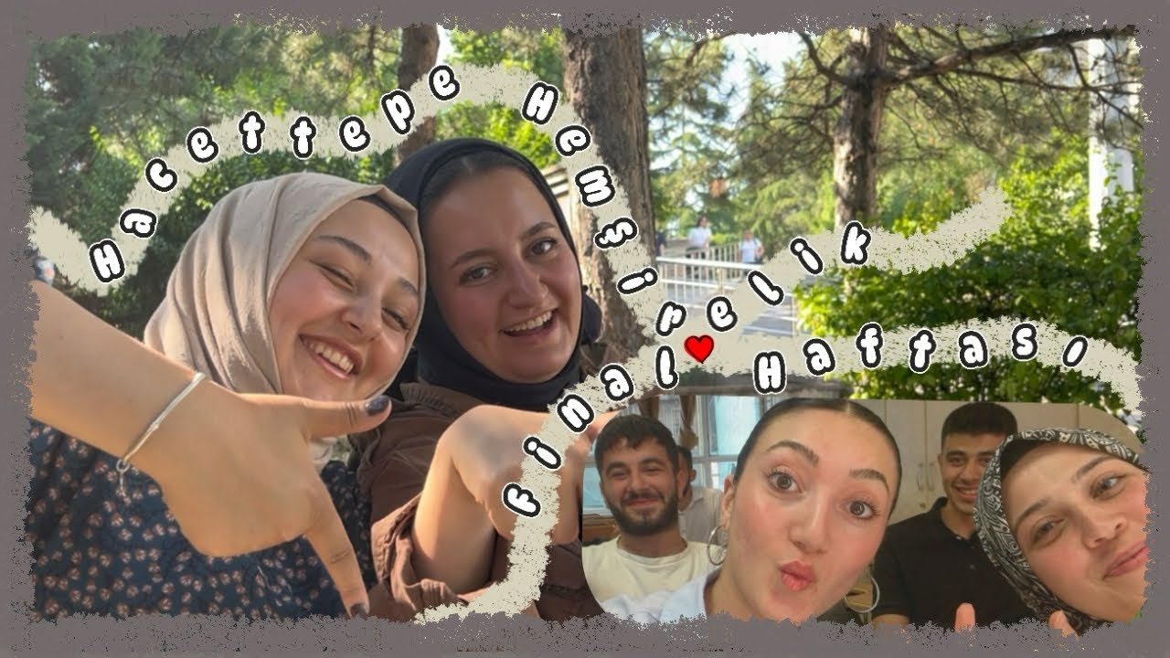 HACETTEPE HEMŞİRELİK FİNAL HAFTASI | biz sınavlara geç kalıcaz, ikinci sınıfı devirdik