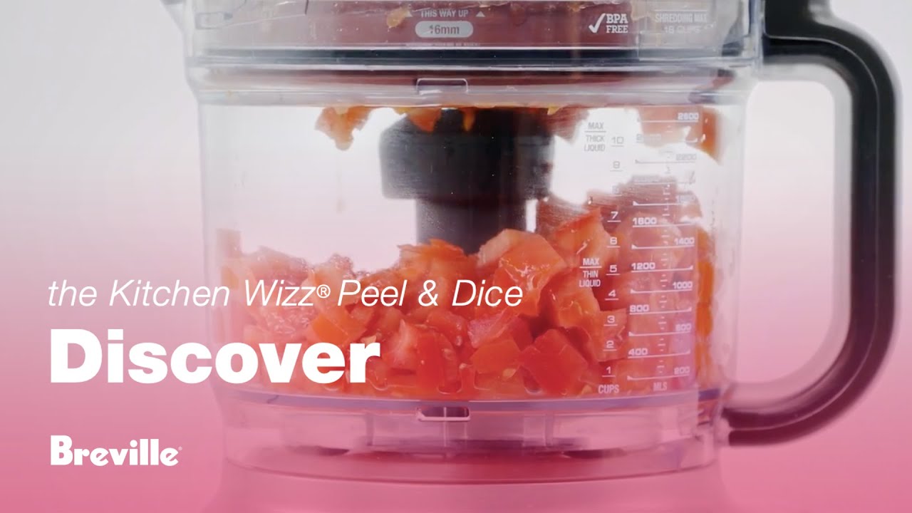 The Kitchen Wizz® Peel & Dice | Dice 3 ways to suit different foods and dishes | Breville AU