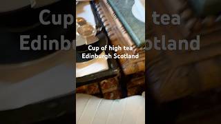 A Cup of English Tea in Fine Style Edinburgh Scotland #timefortea #englishtea #jamaicanvlogger #fun