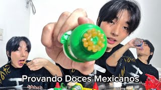 Provando Doces Mexicano - JinMin
