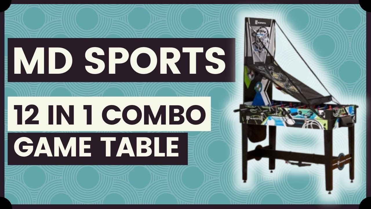 12-In-1 Multi-Game Table