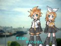 鏡音姉弟に「かもめのすいへいさん」を歌わせてみた