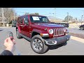 2021 Jeep Wrangler Unlimited Sahara: Start Up, Walkaround, Test Drive and Review