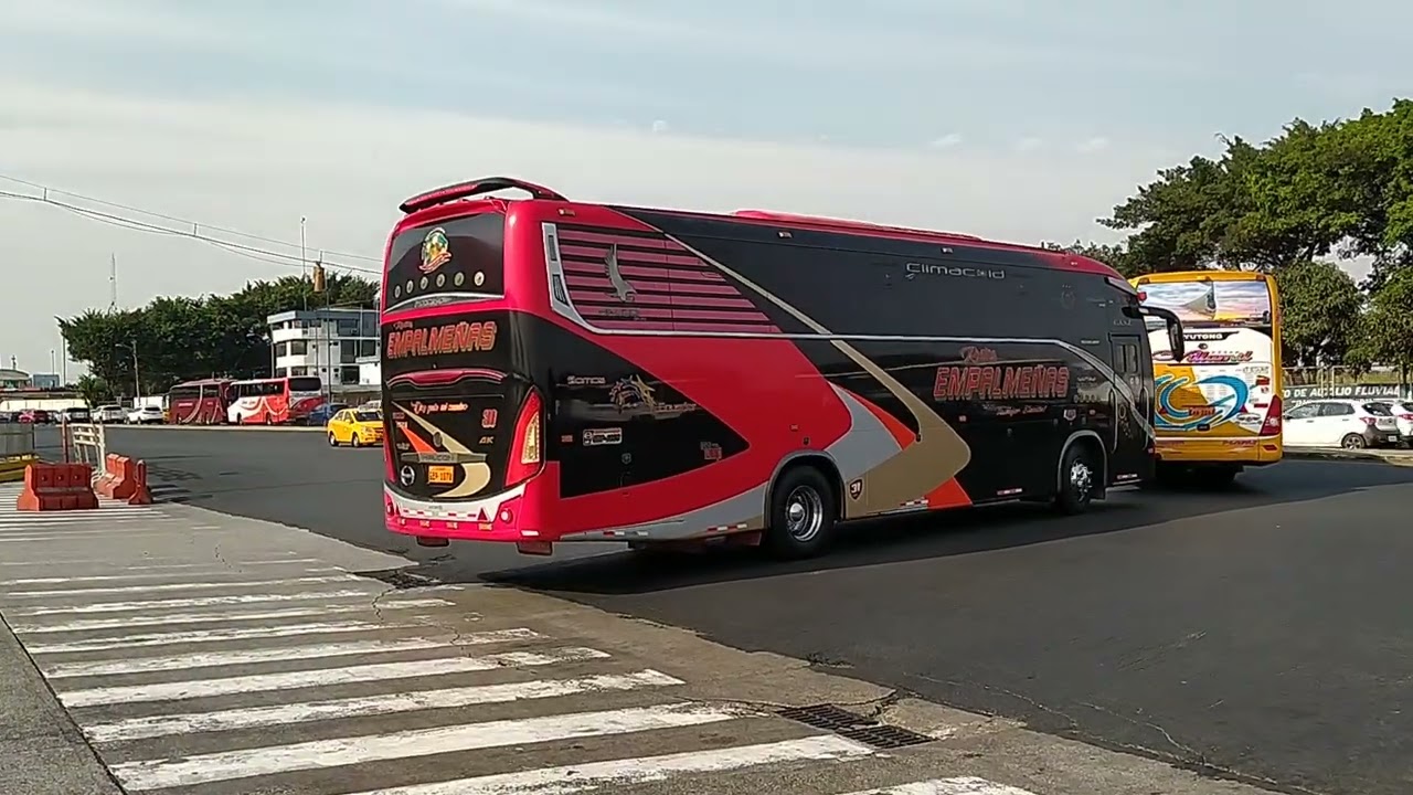 Desde el terminal de Guayaquil vídeos originales de Hugo Guzmán