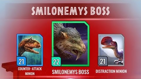 The Smilonemys Boss goes down in 4 turns! JWA
