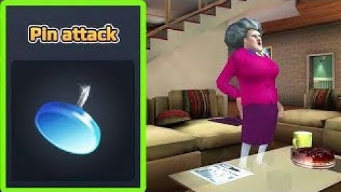 Scary Teacher 3D | Pin Attack on miss T  - Gameplay Walkthrough (iOS Android)