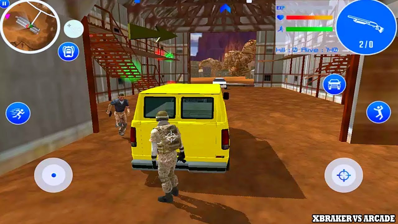 Desert Battleground - Your Mission is to Survive | New Game by Naxeex Studio | Android GamePlay #01