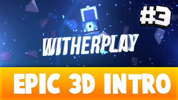 Amazing EPIC 3D Dubstep Intro for WitherPlay! | EndsGraphics Cinema4D