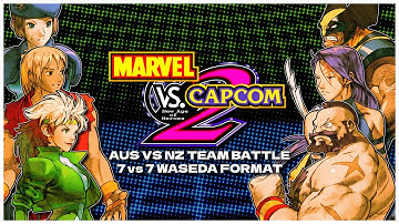 Marvel vs Capcom 2 AUS vs NZ TEAM BATTLE
